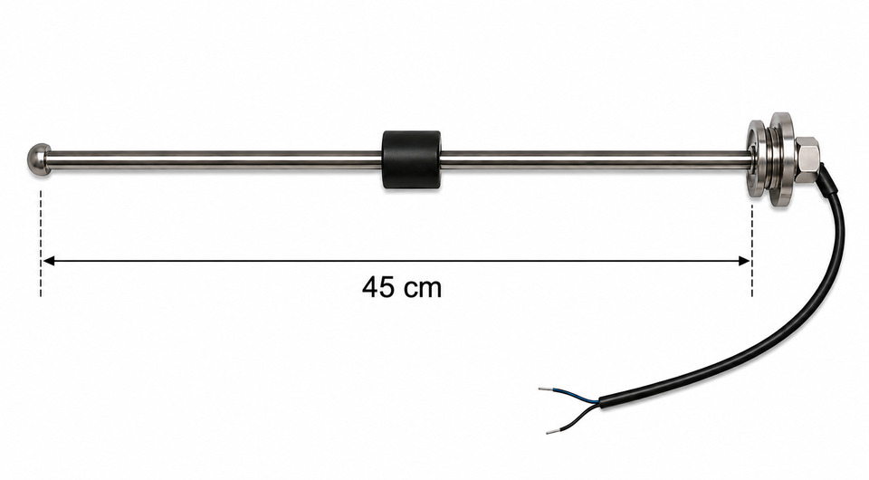 Yakıt Ve Temiz Su Şamandırası 45 Cm 190 Ohm